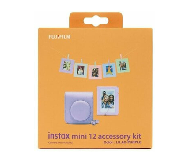 Fujifilm Instax Mini 12 purpurowy zestaw akcesoriów - 1506529 - zdjęcie 3